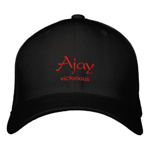 Ajay känt lock/hatt broderad keps