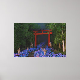 Ajisai no Kaidan Canvastryck