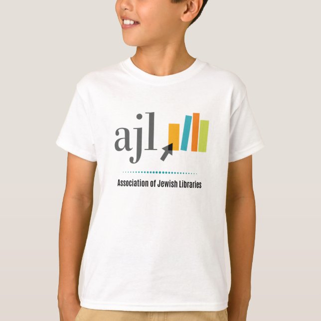 AJL-logotyp och textfiler T Shirt (Framsida)