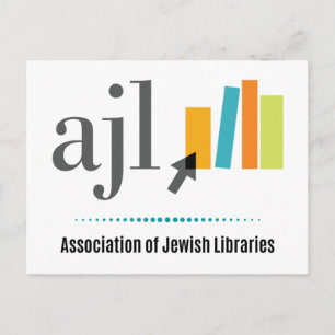 AJL-logotyp och vykort