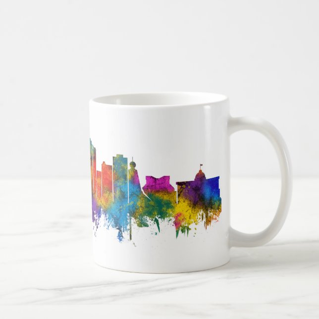Ajman Förenade Arabemiraten Siluett Kaffemugg (Höger)