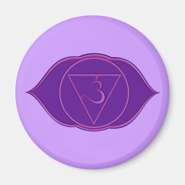 Ajna Chakra Magnet (Framsidan)