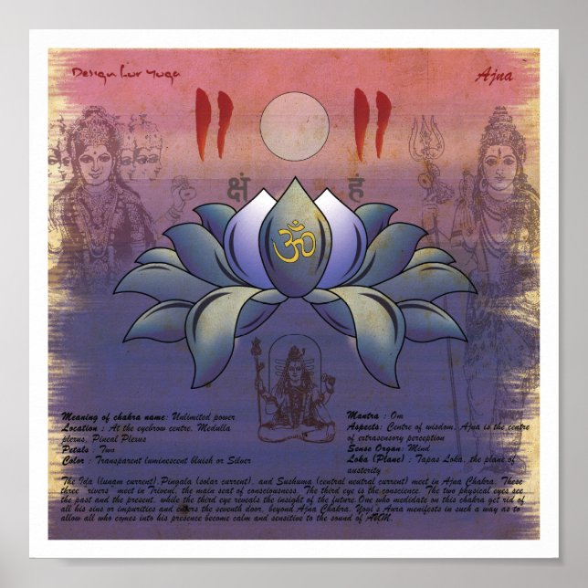 Ajna Chakra Poster (Framsidan)