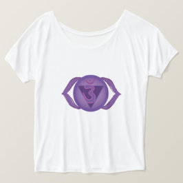 Ajna eller tredje öga Chakra Women's T-Shirt, Whit Tröja