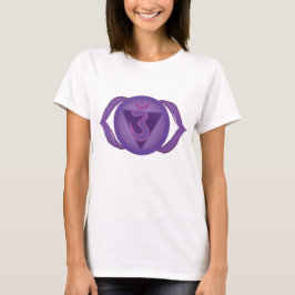 Ajna eller tredje öga Chakra Women's T-Shirt, Whit Tröja