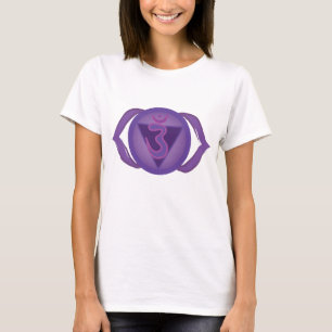 Ajna eller tredje öga Chakra Women's T-Shirt, Whit Tröja