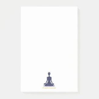 Ajna för 6eChakra tredje öga bekräftelse Post-it Block