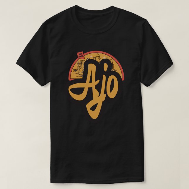 Ajo, Arizona T Shirt (Design framsida)
