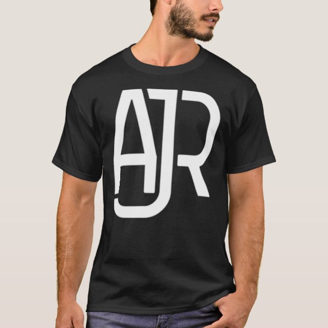 AJR White Logo Classic T-Shirt (Framsida)