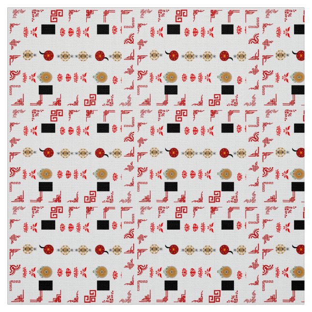 Ajrak-byxor Fabric Tyg (Provkarta)