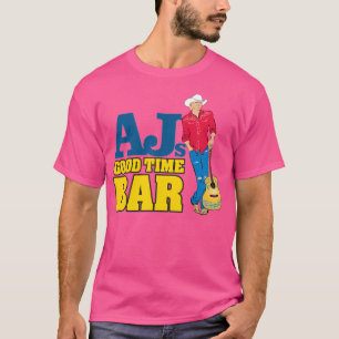 Ajs Bra Time Pub Guitar T Shirt