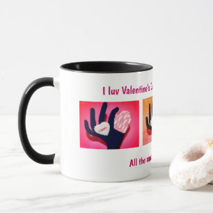 AJS dag efter valentin mugg för godis för