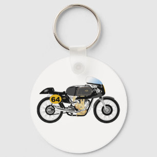 AJS-motorcykelnyckelring Nyckelring
