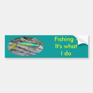 AJS Popper "Vatten Dragon" Saltwater Fishing Lure Bildekal