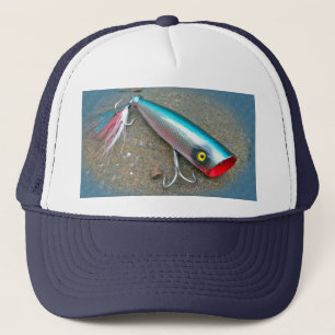 AJS Saltwater Lure Popper Blue Dragon Items Truckerkeps