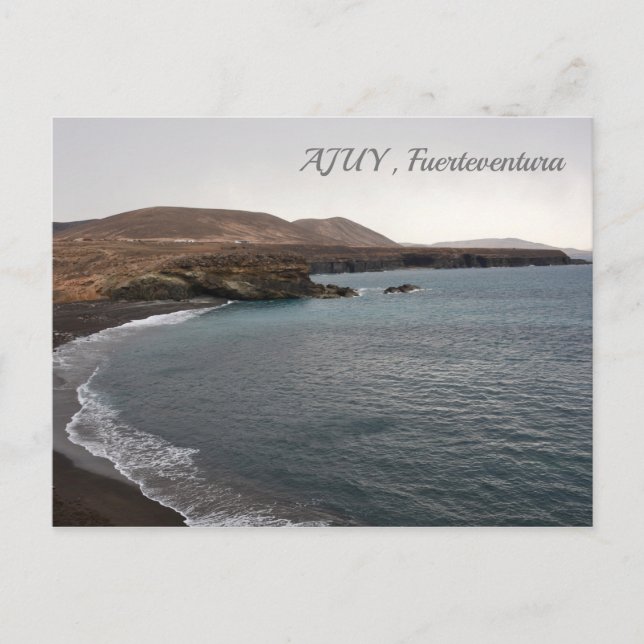 Ajuy Fuerteventura - vykort (Framsida)