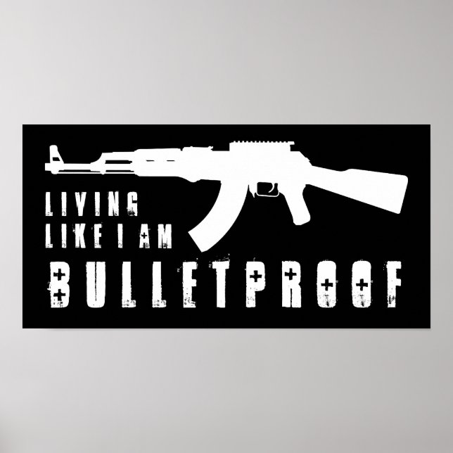 ak47: Att bo som jag'm bulletsecure Poster (Framsidan)
