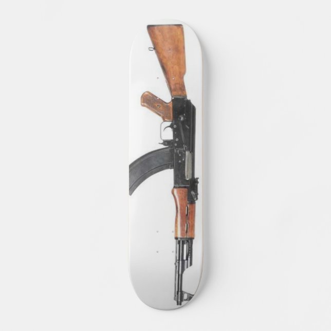 ak47 mini skateboard bräda 18,5 cm (Framsida)