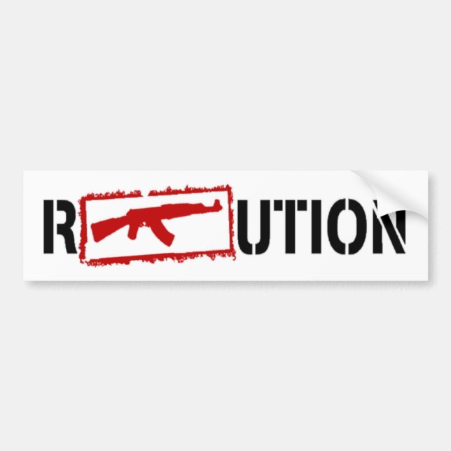 Ak47 REVOLUTION Bildekal (Framsidan)