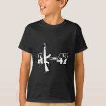 AK-47 AKM- asult Rifle Logotyp Vit. png