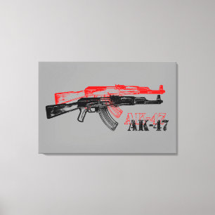 AK 47 CANVASTRYCK
