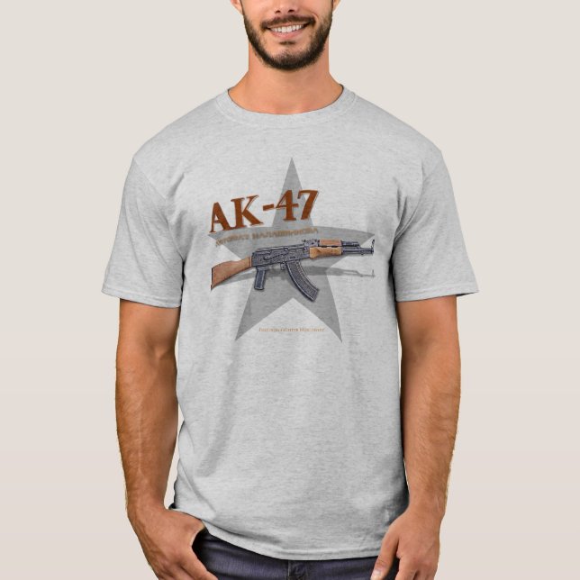 AK-47 frihetskämpe över hela världen Tee (Framsida)