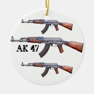 AK-47 JULGRANSPRYDNAD KERAMIK