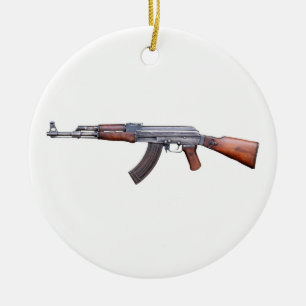 AK-47 JULGRANSPRYDNAD KERAMIK