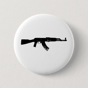 AK-47 Silhouette Knapp