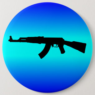 AK-47 Silhouette Knapp