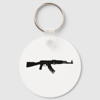 AK-47 Silhouette Nyckelring