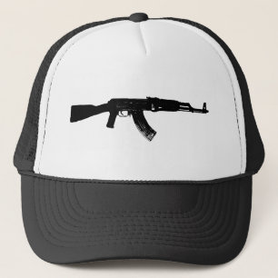 AK-47 Silhouette Truckerkeps