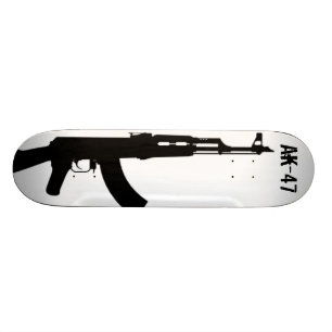 Ak-47-skateboard Old School Skateboard Bräda 18 Cm