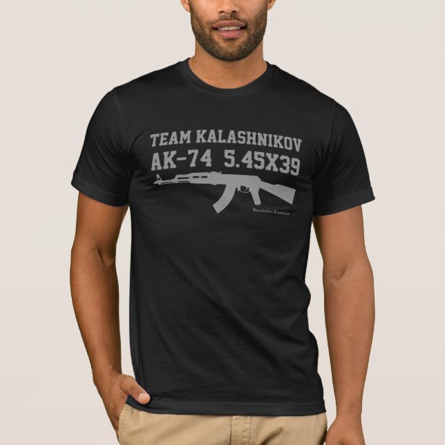 AK-74 skjorta för lag AK Tee (Framsida)