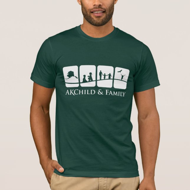 AK-barn- & familjmanar utslagsplats (grönt) Tee (Framsida)