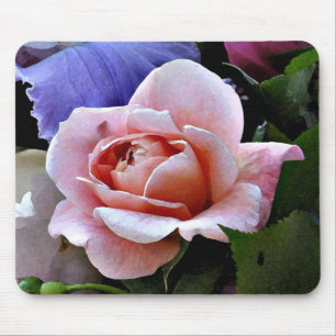 AK-, delikat rosa Mousepad Musmatta