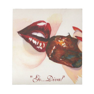 "Åk...Diva!" Anteckningsblock