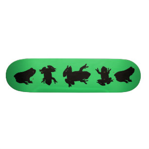 AK-, kyla grodaskateboarden Old School Skateboard Bräda 18 Cm