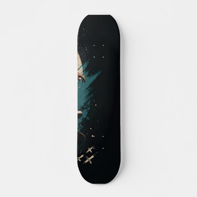 Åk Mini Skateboard Bräda 18,5 Cm (Framsida)