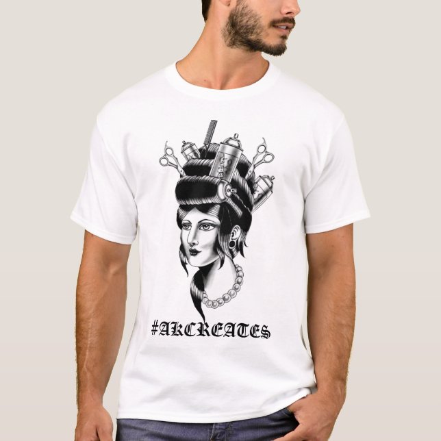 ak skapar t shirt (Framsida)