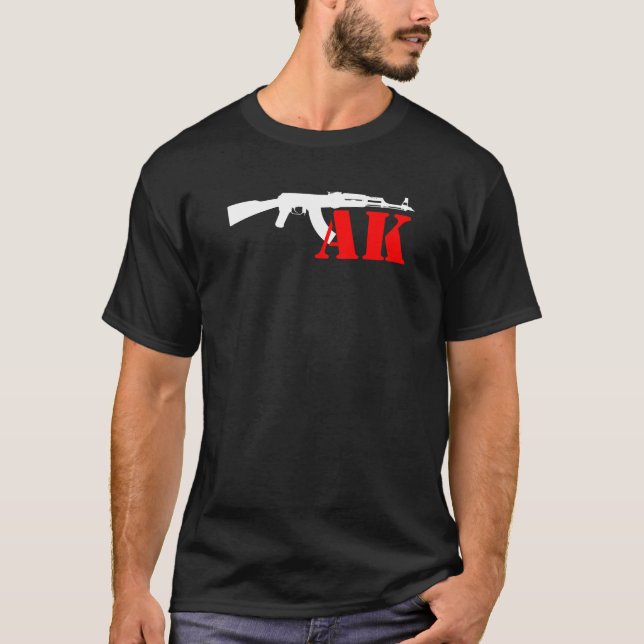 AK-skjortastil 1 Tee Shirt (Framsida)