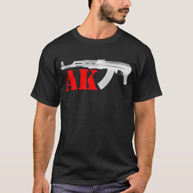 AK-skjortastil 4 Tee (Framsida)