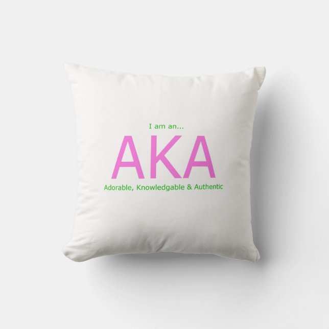 AKA beskrivning Kudde (Framsida)
