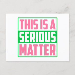 AKA Detta är en allvarlig fråga 1908 Vykort