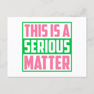 AKA Detta är en allvarlig fråga 1908 Vykort
