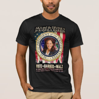 AKA & Divine Nine for Kamala Harris T Shirt