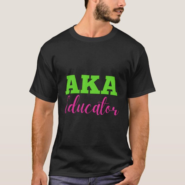 Aka Educator T Shirt (Framsida)