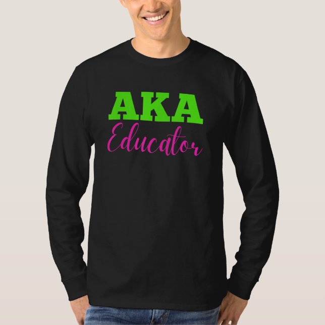 Aka Educator T Shirt (Framsida)
