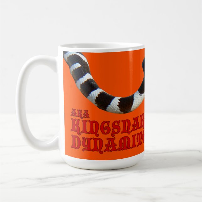 AKA Kingsnake Dynamite Kaffemugg (Vänster)