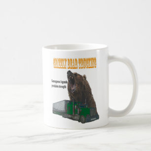 Åka lastbil för Grizzlybjörn Kaffemugg